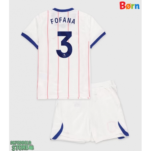 Chelsea Wesley Fofana #3 Replika Babytøj Tredje sæt Børn 2026-27 Kortærmet (+ Korte bukser)